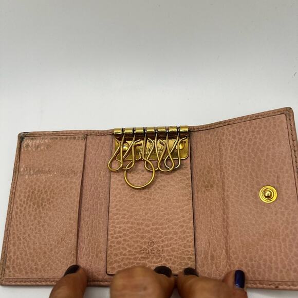 GUC Gucci Pink Key Case with Box and Dustbag - Picture 6 of 7